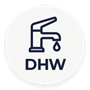 DHW Badge Blue